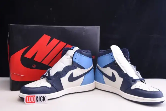 Air Jordan Retro Obsidian 555088-140 OG 1 High 0704